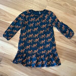 NWOT Leopard Print Long Sleeve Dress
